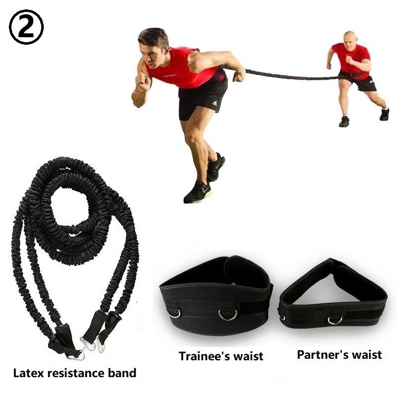 High Quality Workout Agility Belt Speed Bungee Cord Fitness Strength Speed Basketball Training Equipment High Quality Workout Agility Belt Speed Bungee Cord Fitness Strength Speed Basketball Training Equipment